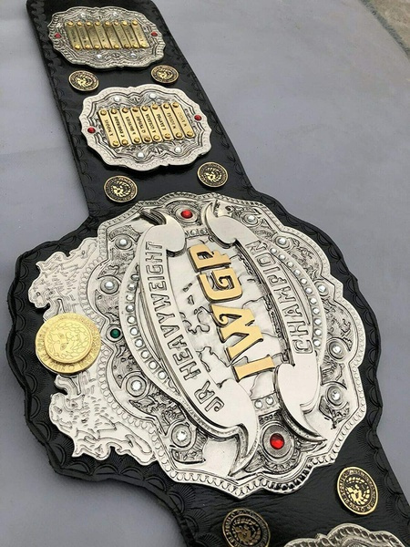 Jr Custom Belt Iwgp Jr Heavyweight Wrestling Championship Belt Replica, 3 Layers Belt ...