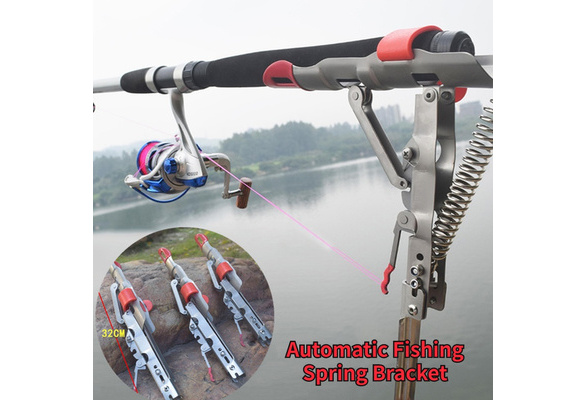 Fishing Rod Automatic Holders Automatic Springtip-up Hook With