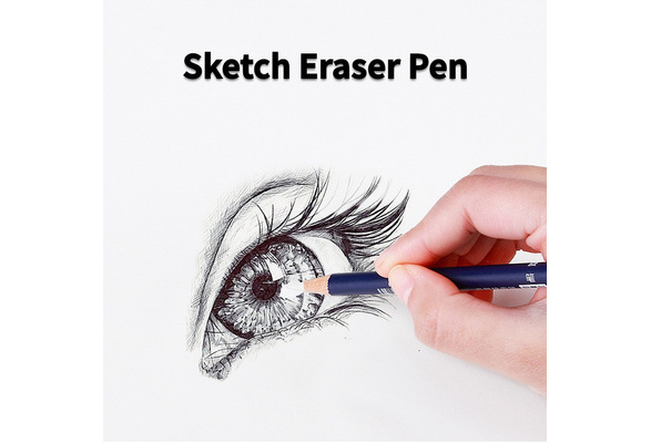 Pencil Shape Erasers for Drawing Painting Sketching High Precision