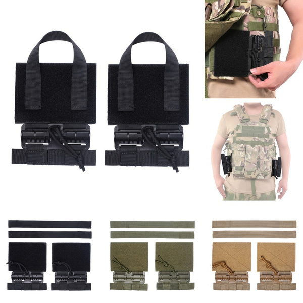 Nylon Tactical Quick Release Buckle SetSingle Point Molle Buckle Set