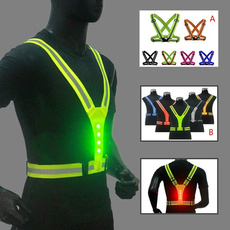 led, Vest, Outdoor, seatbelt