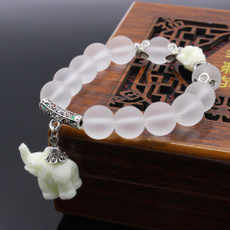 Crystal Bracelet, Elephant, Jewelry, cute