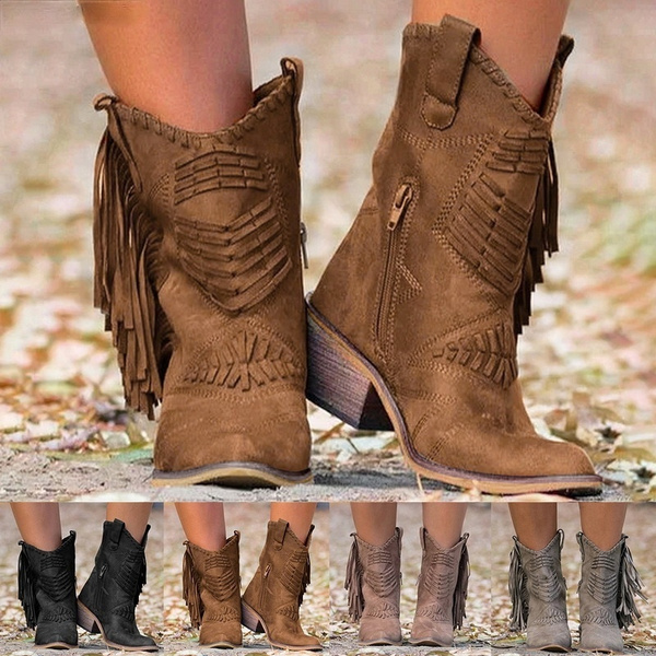 Wish store cowboy boots