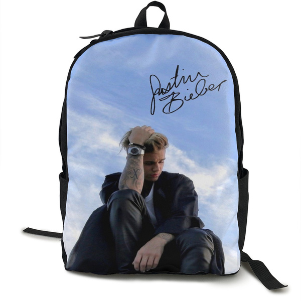 Justin bieber clearance backpack for school