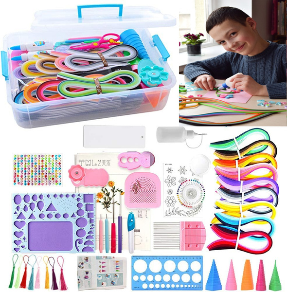 Beginner's Quilling Kit DIY Craft Kit for Kids Allinone Quilling