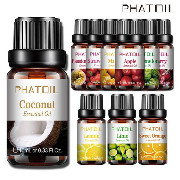 PHATOIL 10ml Pure Fruit Fragrance Oil Diffuser Essential Oils