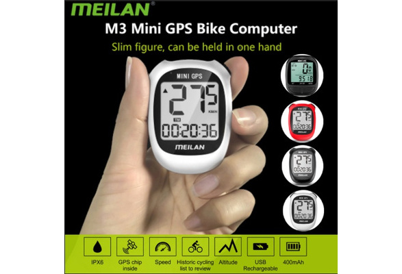 2021 New Meilan M3 Mini GPS Rechargeable Bike Computer Waterproof
