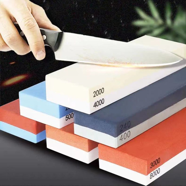 240~10000 Grit Double Sided Sharpening Stone Whetstone Knives