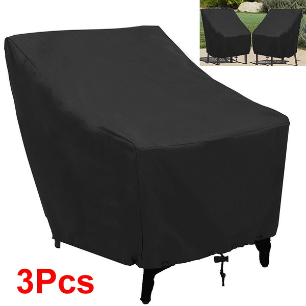 210d Patio Chair Covers For Outdoor Furniture Waterproof Dustproof Large Lounge Lawn Deep Seat Black Wish 210d Patio Chair Covers For Outdoor, Deep Seating Outdoor Furniture Covers