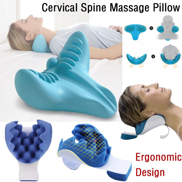 3D SPA Honeycomb Massager Pillow To Protect Cervical Spine Pillow