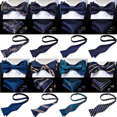 Blues, bluetie, wedding tie cufflink set, paisleytie