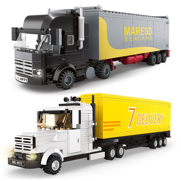 Lego city container online truck