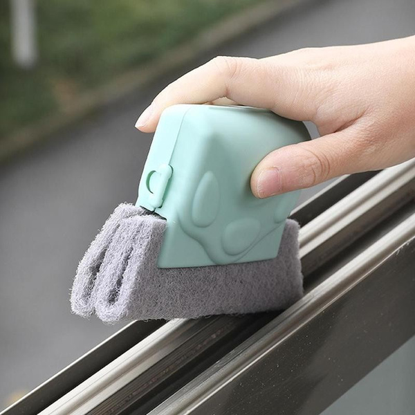 Creative Window Groove Cleaning Cloth Window Cleaning Brush Windows Slot  Cleaner Brush Clean Window Slot Clean Tool