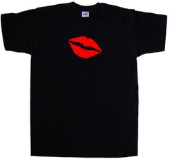 kis, T Shirts, Lipstick