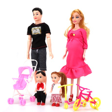 Toy, Family, doll, house