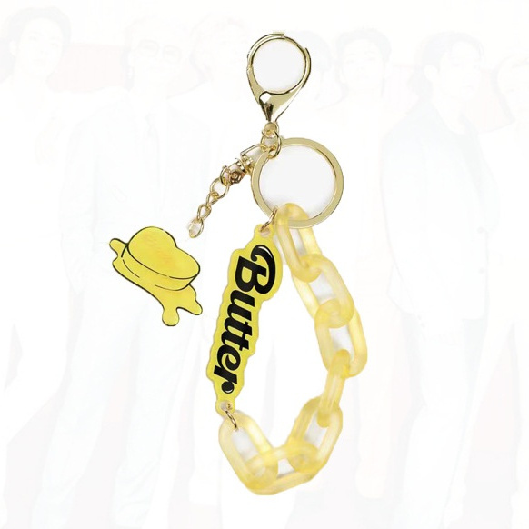 KPOP Bts 2021 Album Butter Acrylic Keychain Jungkook Jimin V RM Suga