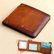 leather wallet, shortwallet, Shorts, Capacity