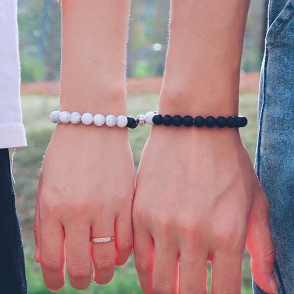 Couple sale stone bracelet