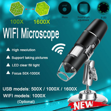 wifi, led, usb, minimicroscope