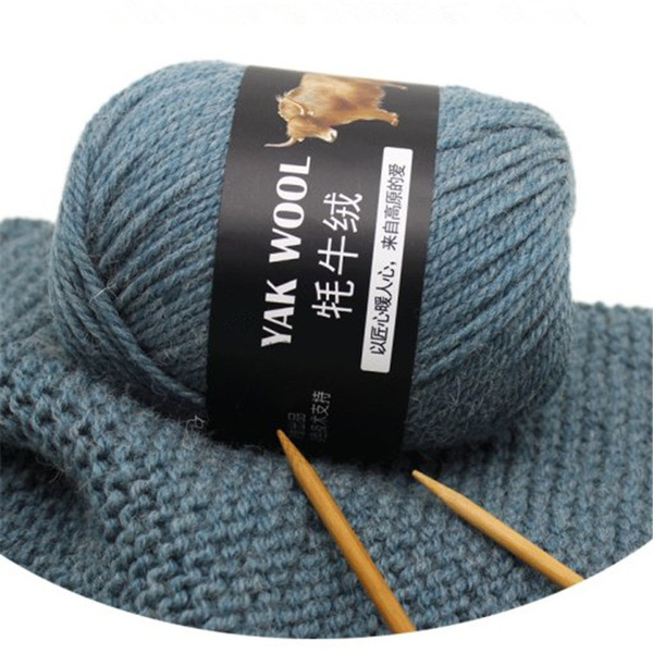 Yak Wool Yarn for Knitting Fine Worsted Blended Crochet Yarn Knitting  Sweater Scarf 100g/lot