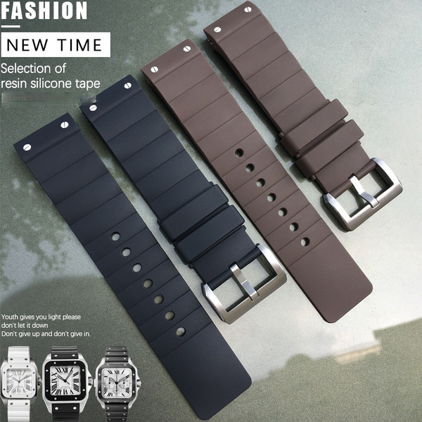 cartier tank rubber strap