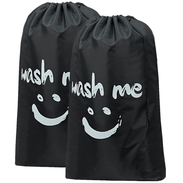 large cloth bolsas with drawstring