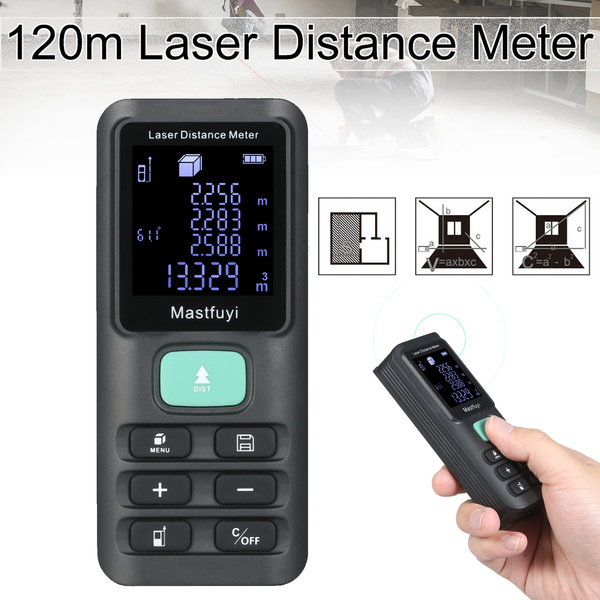 Mastfuyi 70/120m Digital Laser Distance Meter Handheld Rangefinder ...