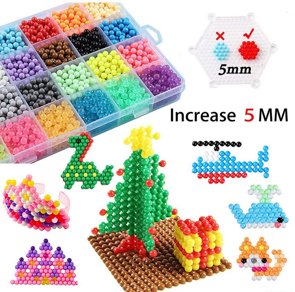 Supplementary Pack 24 Colors 3D Puzzle Magic Water Beads beads