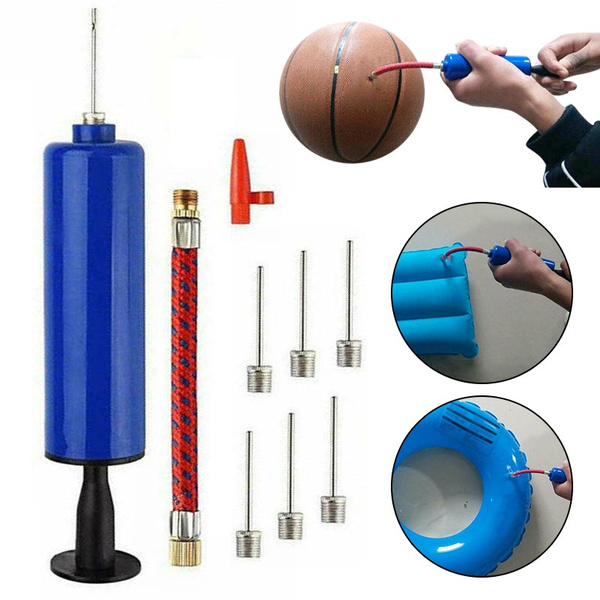 New Useful Air Pump Mini Pump with Ball Needle for Bicycle Soccer  Basketball Handball