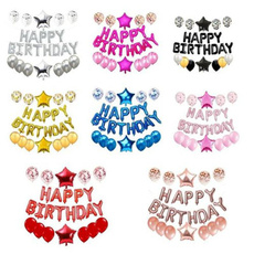 happybirthday, Balloon, birthdayparty, multicolor