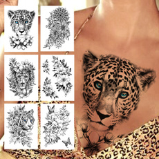 butterfly, temporarytattooformen, Tattoo sticker, Leopard