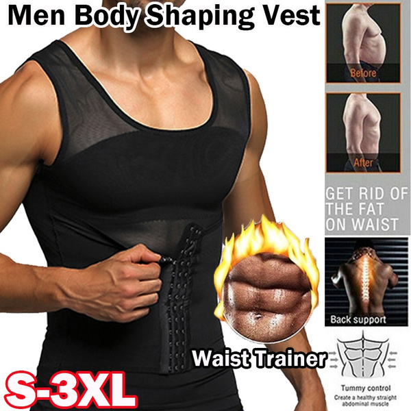 Shaper Gynecomastia Compress Tank Top Men Slimming Body Shaper