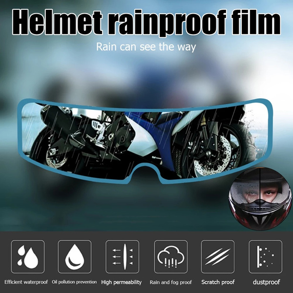 Motorcycle Full Face Helmet Clear Anti-fog Patch Generic Moto Helmets