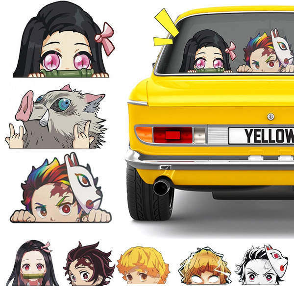 Tanjiro Kamado Demon Slayer Weatherproof Anime Sticker 6 Car Decal