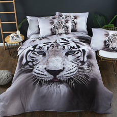 Tiger, Cotton, King, Bedding