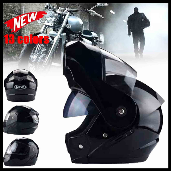 2021 New Breathable Motorcycle Racing Helmet Dual-lens Off-road ...