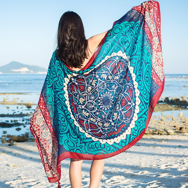 Beach discount yoga blanket