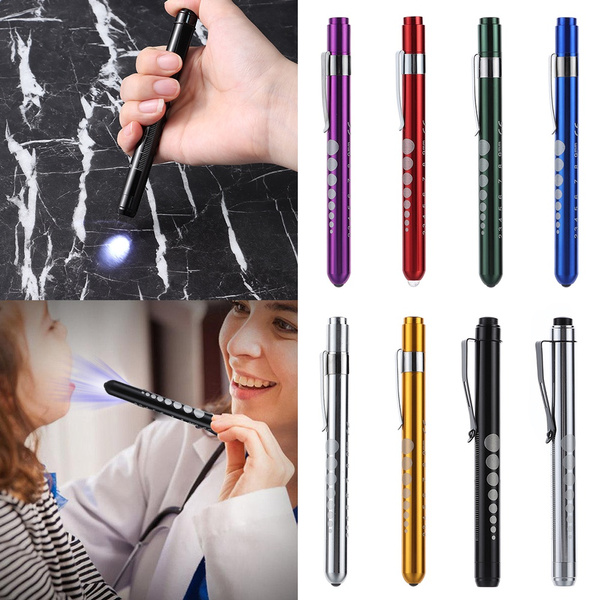 Portable MultiFunction Penlight Doctor Nurse Diagnosis Medical Pen