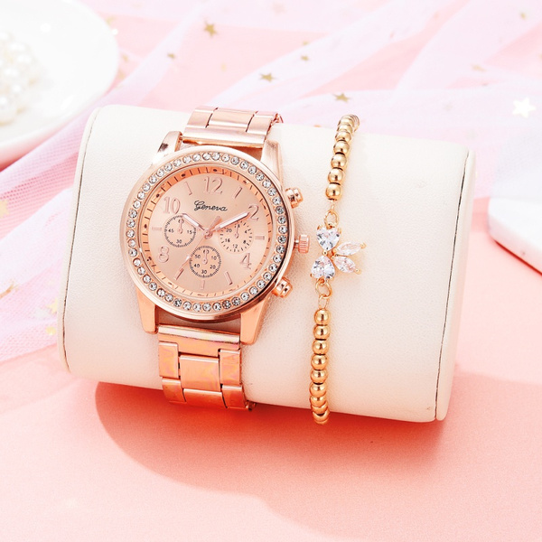 Cute hot sale gold watches