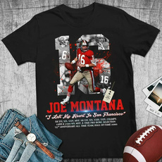 T Shirts, montana, joe, Football
