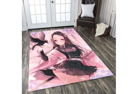 Anime Card Area Rug Gift 3D Printed Room Mat Floor Mat Carpet