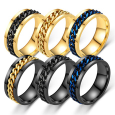 Steel, korea, wedding ring, Chain