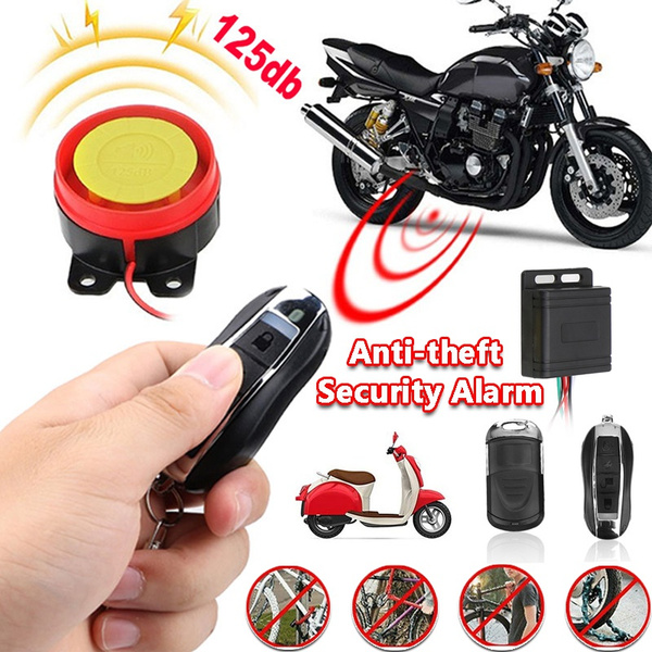 12V Vehicle Universal Security Siren Motorcycle Bike Anti-Theft