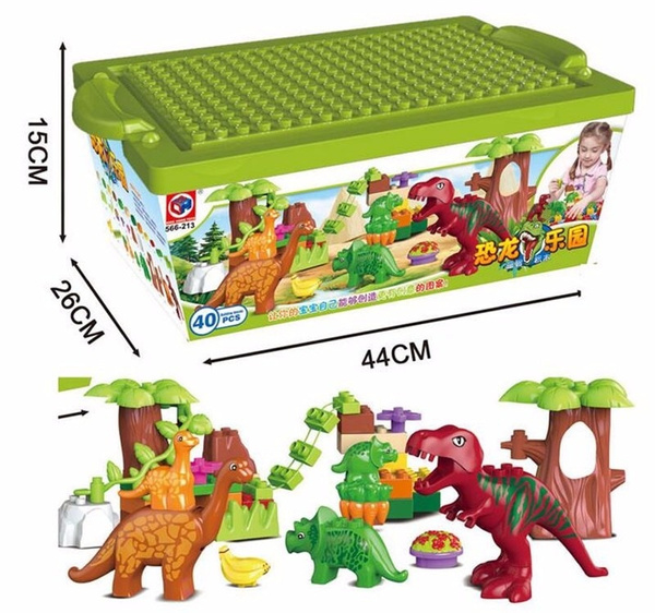 40pcs dinosaur building blocks