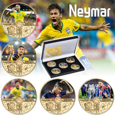 neymar, Coins, Jewelry, gold