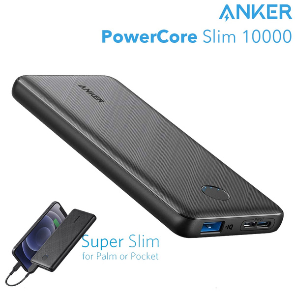 Refurbished Anker Portable Charger, PowerCore Slim 10000 Power