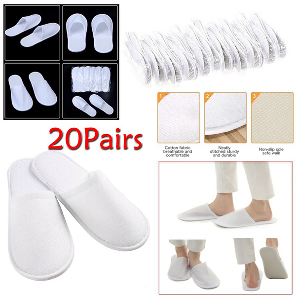 Disposable hot sale travel slippers