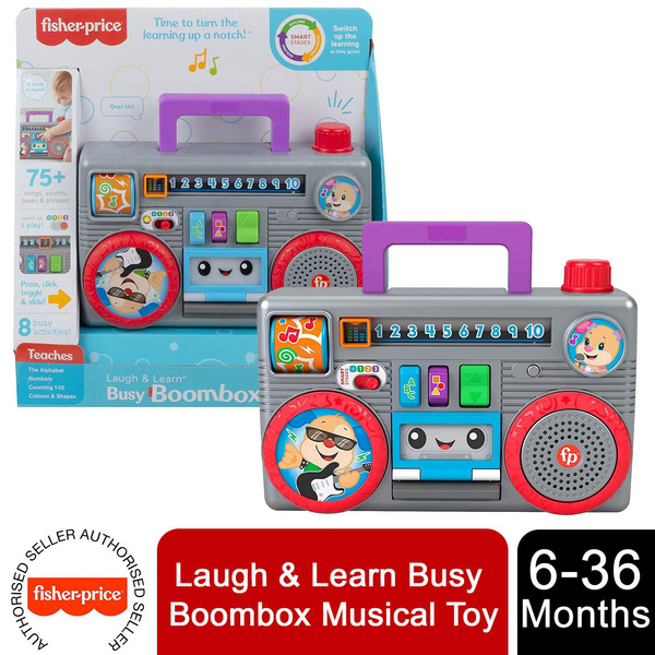 Fisher-Price Laugh & Learn Busy Boombox