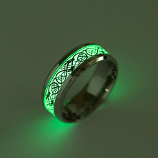 Steel, Couple Rings, wedding ring, luminousring