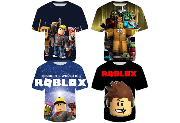 kids t shirt Roblox 3d Printed T-shirts 